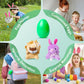 🥚Pre-filled Easter Eggs with Stuffed Animal Toys – Soft Plush Inside, Colorful & Perfect for Egg Hunts 🐣