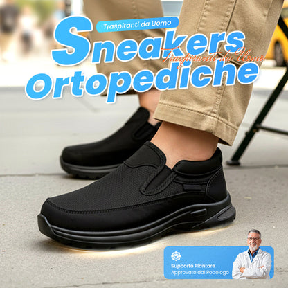 Men's Orthopedic Breathable Slip-On Sneakers