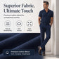 👔58% OFF NOW! 2026 New Arrival Men's Lightweight 2-Piece Casual Suit – Short Sleeve Button Down Shirt & Modern Slim Fit Dress Pants Set, Moisture Wicking Breathable Fabric All-Day Comfort Outfit for Business Daily Vacation