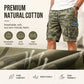 🩳 LIMITED-TIME 52% OFF! ✨ Men's Casual Relaxed Fit Cargo Shorts – Multi-Pockets, Breathable, Rugged 🌲