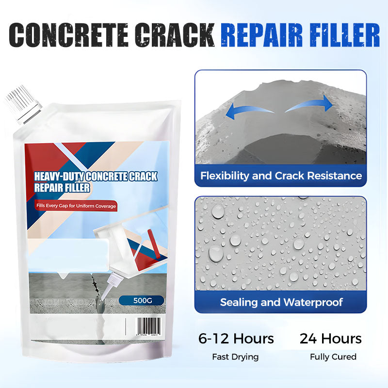 🛠️ BUY 2 GET 1 FREE! 💪 Extra-Strength Concrete Crack Adhesive – New Formula, Long-Lasting Bond & Easy Application for Driveways & Walls 🏠