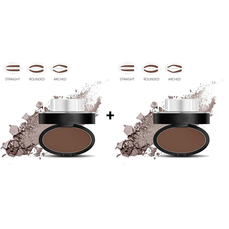 🥳2026 HOT SALE🥳💞50K+ SOLD!🖊️Eyebrow Stamp Powder with Brush – Press & go, perfect brows in seconds. Waterproof, 24h wear, no salon needed. A beauty game‑changer! 💄🌸