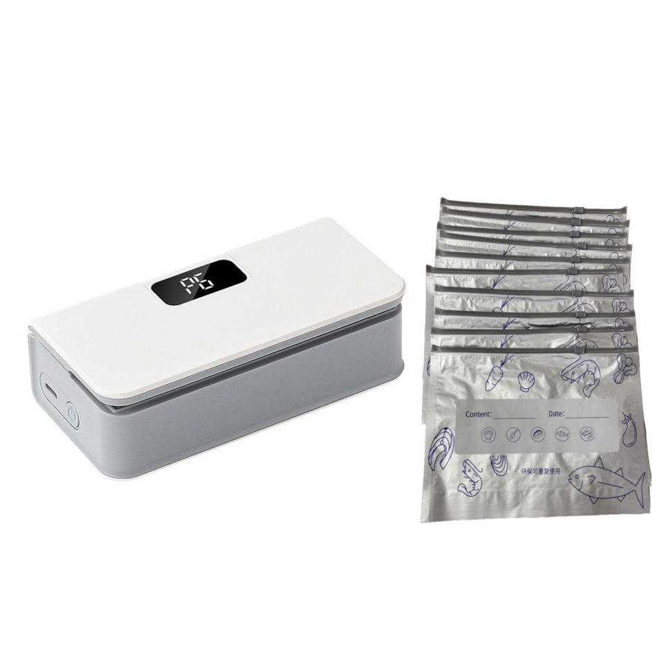 Rechargeable 2-in-1 Mini Bag Sealer with Cutter