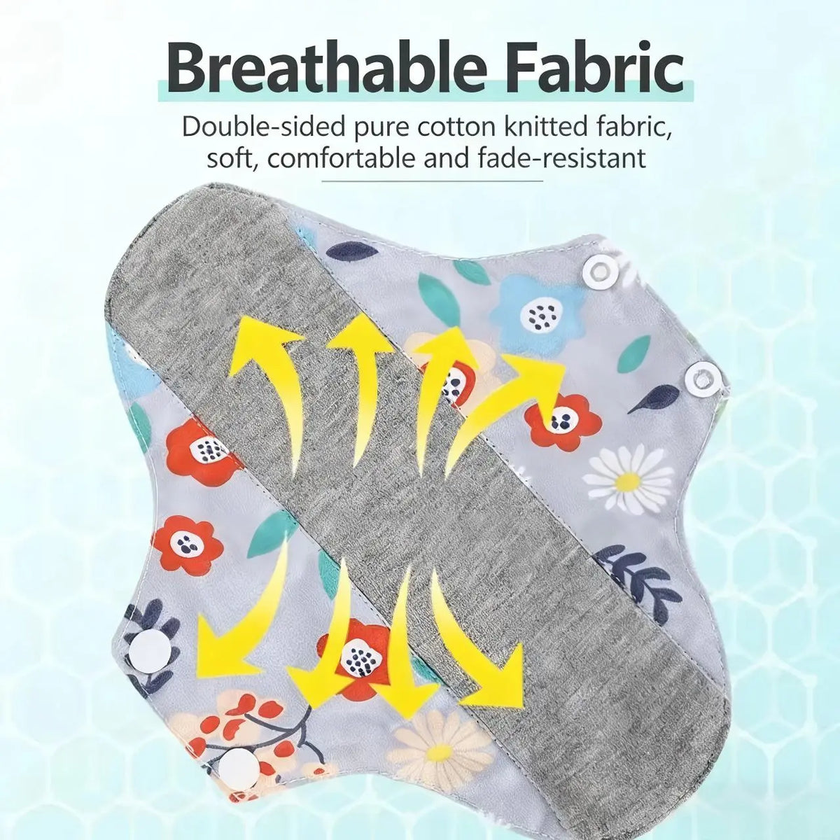 ⭐[1 set of 2] 💧 Stay Confident All Day ✨ Reusable Graphene Protection Pad – Leak-Proof, Soft & Washable
