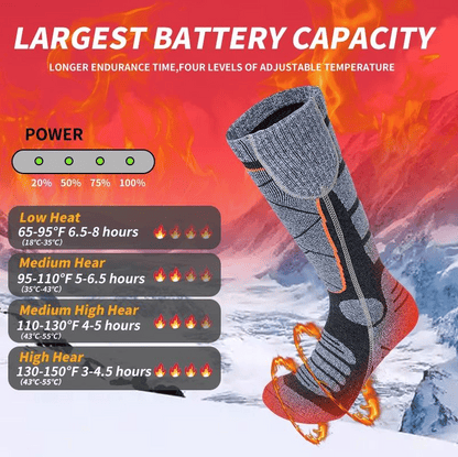 🥳2026 HOT SALE🥳Rechargeable Heated Socks for Men & Women