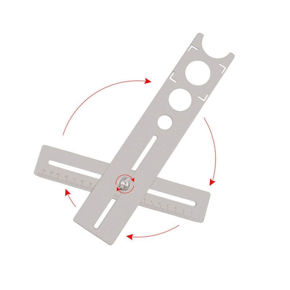 🥳2026 HOT SALE📐Tile Angle Measuring Ruler – Multi-directional adjustment, one‑click positioning. Premium stainless steel – rust‑proof, anti‑fall & durable. Ideal for tile & wood cutting! 🛠️✨