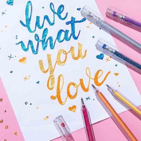 🎅Christmas Special Deals⚡50K+ SOLD!🎁Glitter Gel Pen Set-Unique Stunning Colors|Up to 55% OFF!