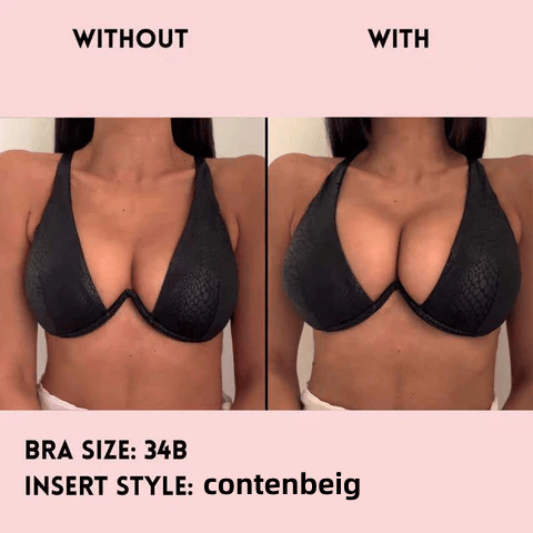 💕OUFALI Lift Inserts for Bras – Lightly Padded, Double-Sided Adhesive👙 Reusable, Washable • Natural Lift • Seamless Under Clothing ✨