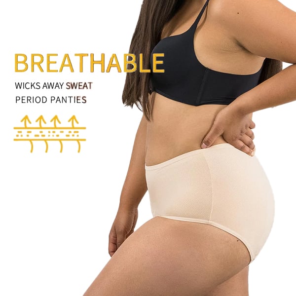 ⏳Last Day-Buy 1 Get 3 Packs🔥2026 Best-Selling🏆LunaBloom™ High-Waist Leak-Proof Panties ✨Butter-soft, ultra-stretchy & discreetly protective 🍃