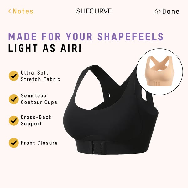 🏆 Last Day Special Price £9.99 ! 💐AlignLift Posture-Perfect Wireless Bra – All-Day Comfort, Breathable & Summer-Ready 💕