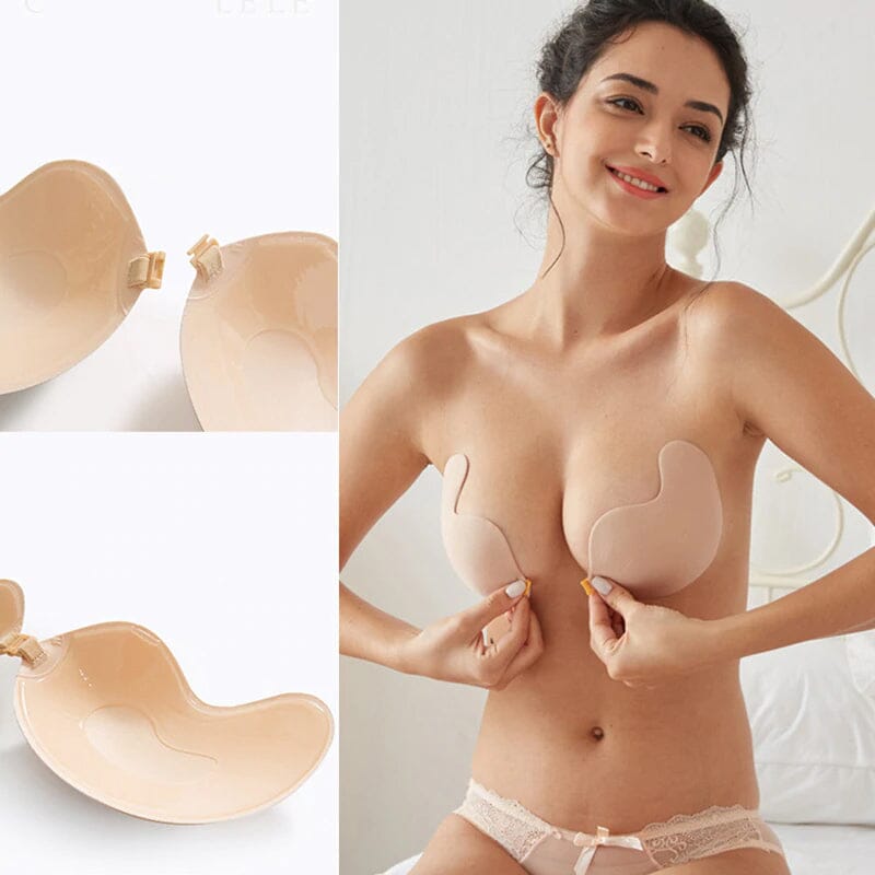 🌷Invisible Diva Strapless Backless Push up Bra – 🏆#1 Choice For Waterproof Lift