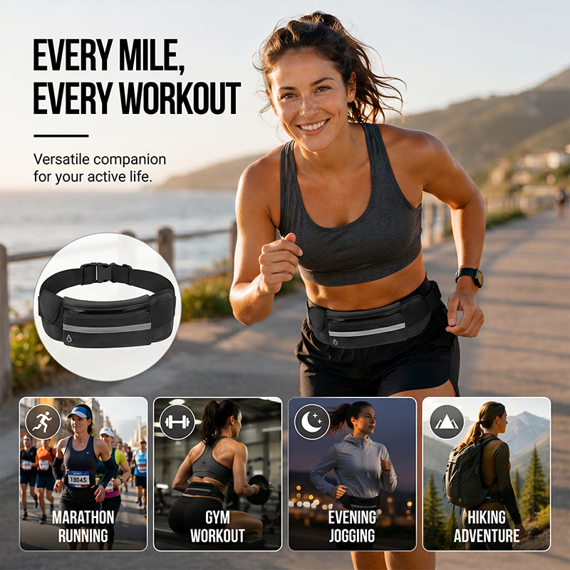 🎁【Buy 1 Get 1 Free】👟Running  Sports Jogging Portable Outdoor Phone Holder Waterproof Belt Bag