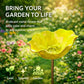 💖🎁 Mother's Day gifts for 2026 with 40% off 🎁Handcrafted metal garden stake featuring a flower and a bird 🐦