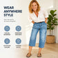 Special Offer📢📢39% OFF !! ⏰Women's Casual Stretchy Cropped Denim Pants
