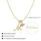 💖 LAST DAY – 57% OFF ✨ 3-Layer Initial Pendant Necklaces A-Z 🎀 | Personalised & Elegant