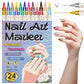 🔥Last Day 49% OFF💅✨Dual-Tip Nail Art Marker Pen Set– for Tire Painting,  & Manicure🎨For Adults, Kids and Pets.