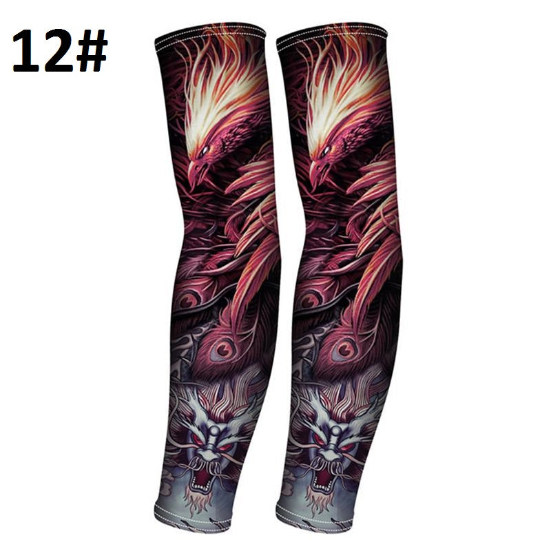 Anti-UV50++ Ice Silk Tatoo Sleeves