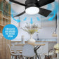⏳LAST DAY SALE 64% OFF🔥40W LED Ceiling Fan Light – 20.5” Ultra-Quiet with Remote 🎯 | E27 + FREE B22 Adapter 🔌 | For Bedroom 😴, Kitchen 👩‍🍳 & Garage 🛠️ – UK Ready! 🇬🇧
