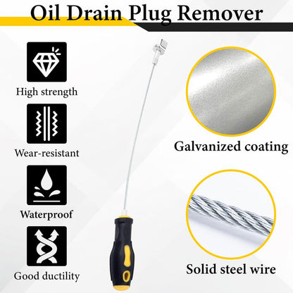 🏆LAST DAY SALE 50% OFF🔥Magnetic Drain Plug Remover 🔧