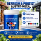 🛡️ 50% OFF NOW! &Buy More Save More🎨 Weatherproof Rust Converter Paint – Turns Rust into Paintable Surface, Stops Corrosion & Blocks UV – No Sanding Needed ✨