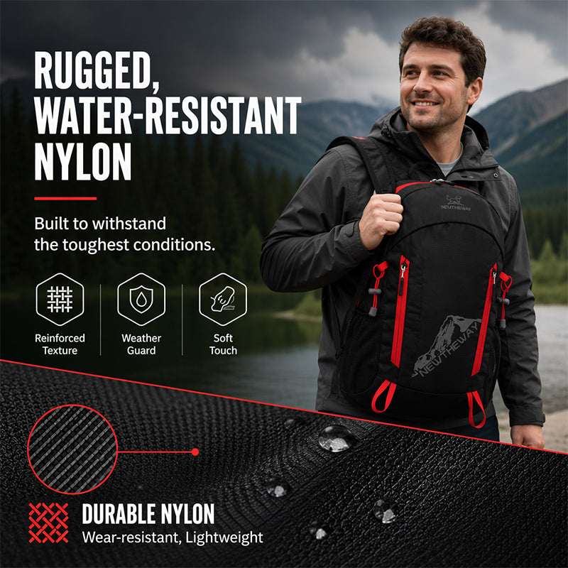 🎒Foldable Waterproof Camping Backpack