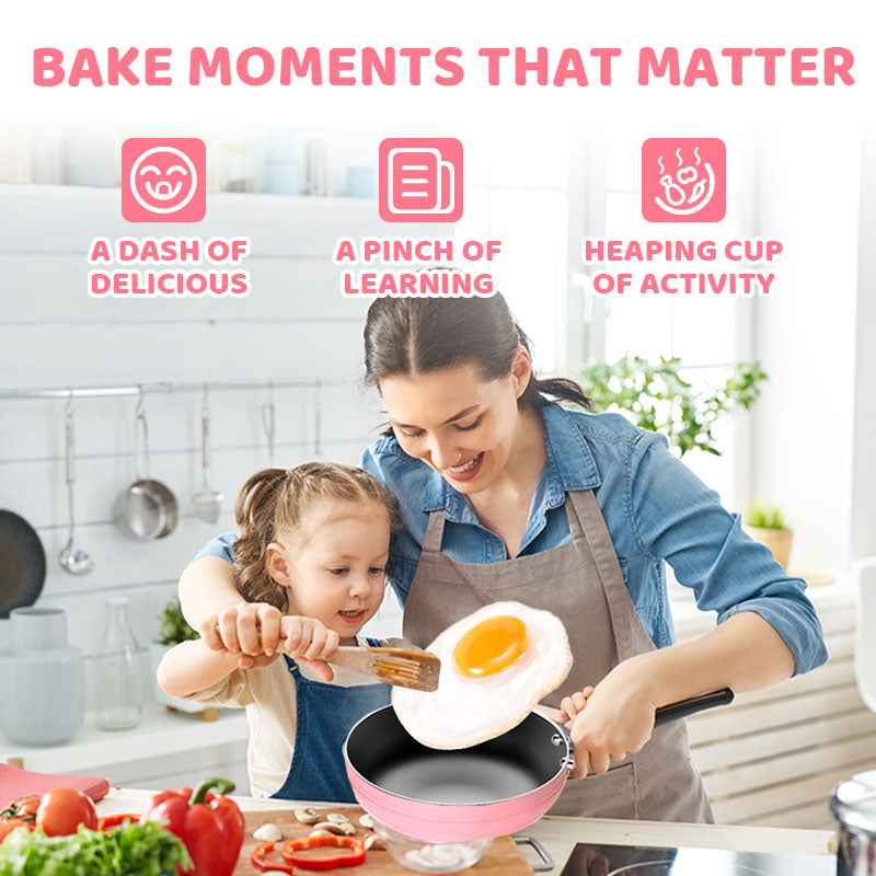 🎁[Best Gift For Kid]🍳Children's Real Cooking Mini Kitchen Toys - 22 PCS Set【Free Shipping📦】