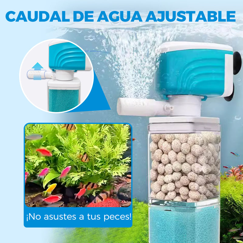 Sistema de Filtración Automática para Acuarios