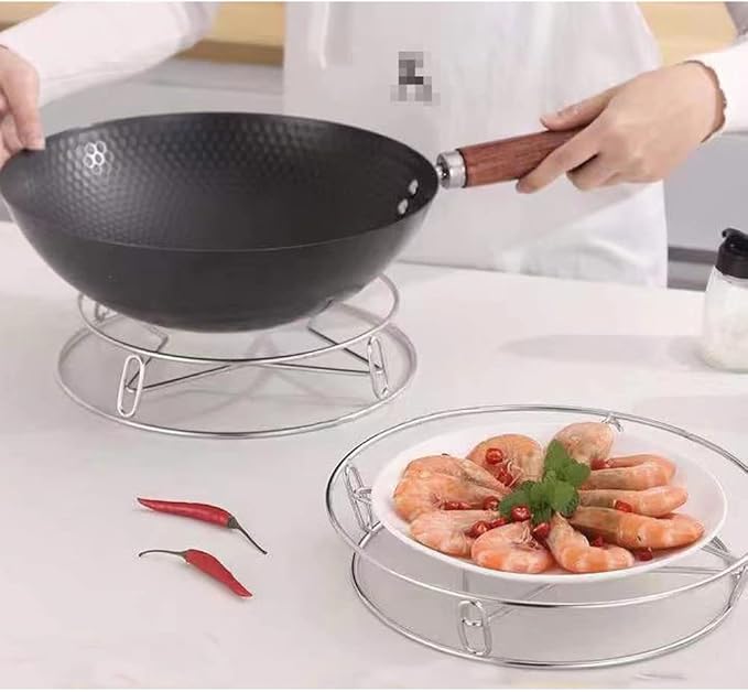 🍲 Pot holder. Stainless steel. Stable. Multi-purpose. Lightweight. 50% OFF. 🔧