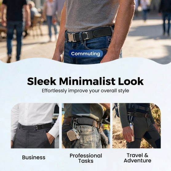 New Year  Sale 50% OFF!!✨ No Buckle Elastic Belt for Men & Women