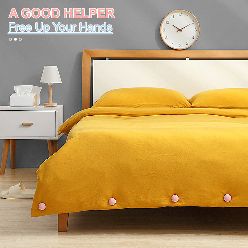 🥳HOT SALE🥳💞5Duvet Clips – From £6.99! Skin-friendly, secure & multi-use. Tidy bed – grab yours! ✅