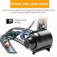🔥VistaScope Mini | Wide-Angle Hidden Security Camera for Home & Office, 24/7 Recording