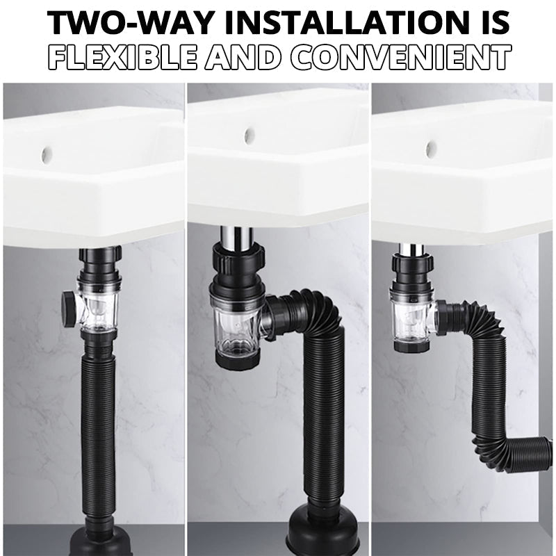 🌀Final Reduction – Buy 2 get 60% off|Telescoping Anti-odor Drain Pipe