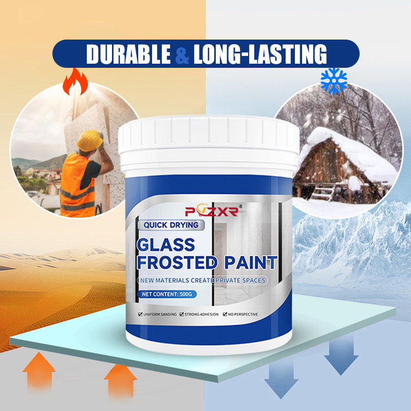 🎁60% OFF! 🔥 Frosted Glass Paint 2026 – Quick Drying, Water Resistant & Elegant Frosted Effect 🌫️✨