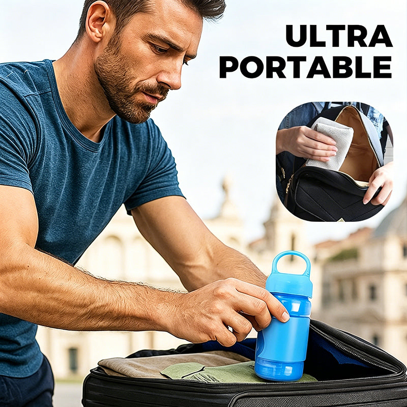 🔥Summer Hot Sale - BUY 1 GET 1 FREE!!⚡50K+ SOLD!❄️Cold Sweat Towel You Can Use Anywhere, Anytime! Reusable Soft Absorbent Cooling Portable