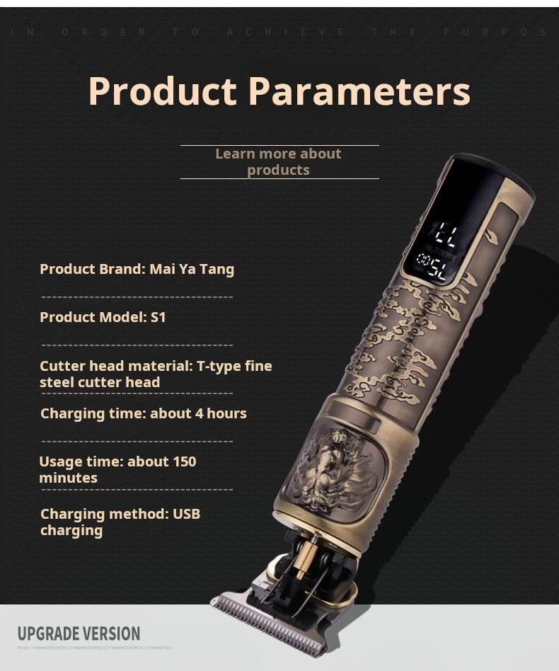 🎉Hot Sale - 49% off🎁 Best Gift: Cordless Hair Trimmer for Effortless Grooming! ✨