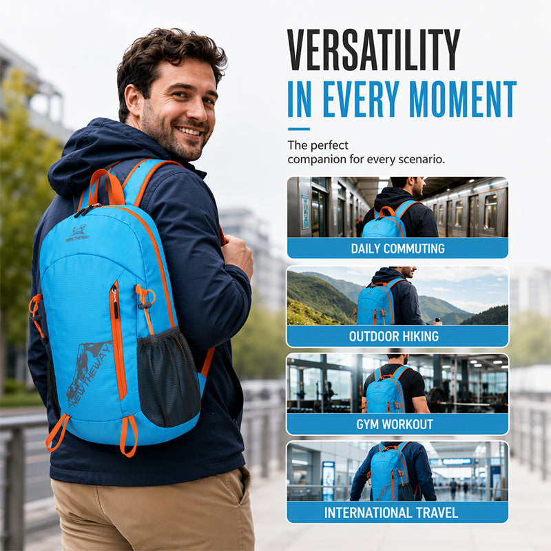 🎒Foldable Waterproof Camping Backpack