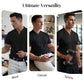 ⏰ Now only 57% off! 💎 Men Gentlemans Business Short Sleeve Fitness T-shirt