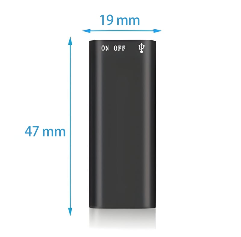 🎙️  Mini Voice Recorder – 15-Hr Battery for Lectures & Meetings