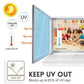 Last Day-Buy 1 Get 1 Free!☀️ Heat-Insulating Privacy Film – UV Protection, Easy Application & Perfect for Home & Office 🏠
