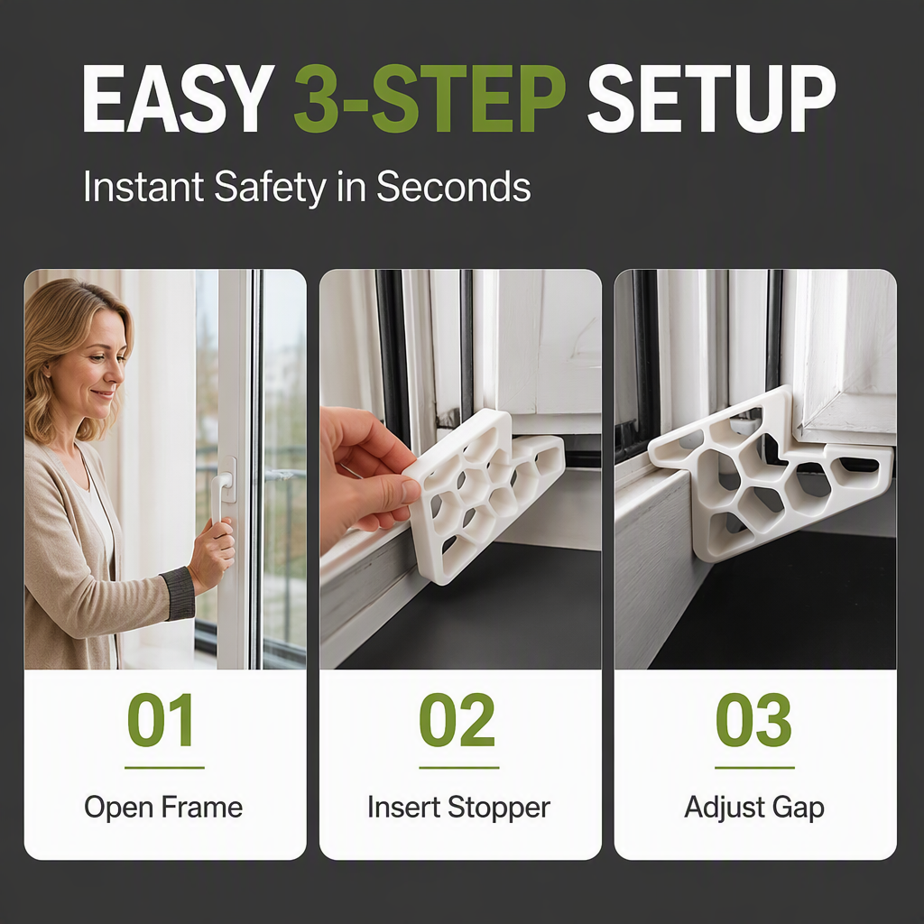 【1 set of 2】 🚪 Stop Door Slams Before They Start ✨