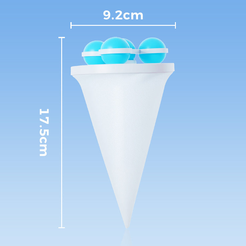 🧼Floating Lint Mesh Bag – Catches hair & lint, reusable, protects washing machine & drain✨