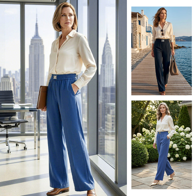 ⏳Limited-time 50% off⏰Perfect Drape High Rise Pull-On Stretch Pants👖