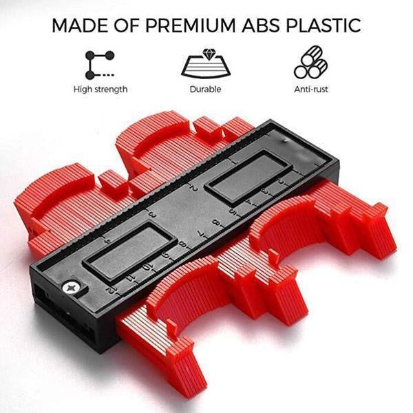📐 50% OFF NOW!  Easy Shape Contour Gauge Duplicator – Perfect for DIY, Precise Tracing & Transfers 🔧