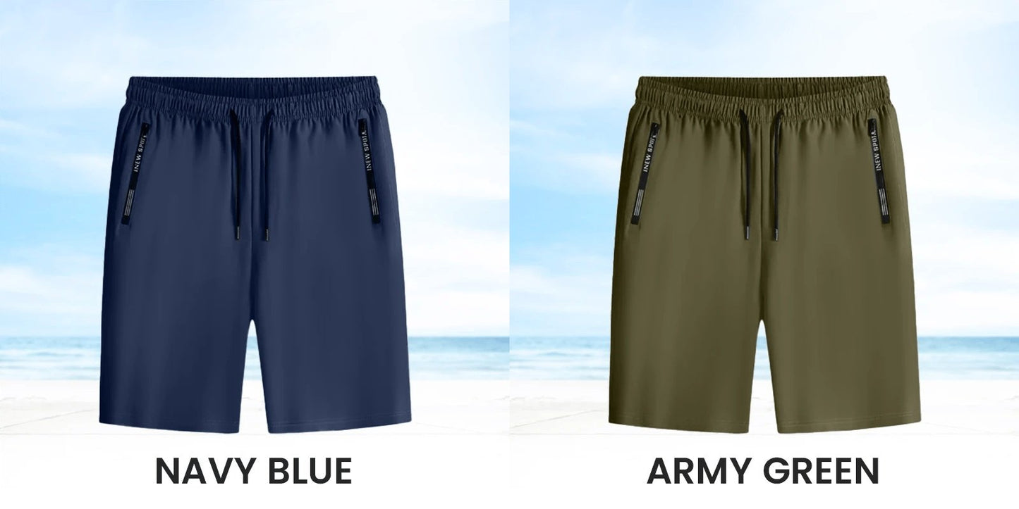 💝LAST DAY BUY 1 GET 1 FREE - Each Only £9.49!!💝Women's Ice Silk Quick Drying Stretch Shorts