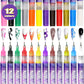🥳Last Day-50% Off🎨💅12 Colors Nail Art Pens Set