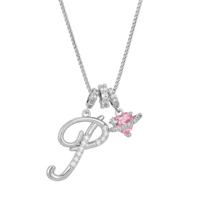 💖Last Day 50% OFF✨3-Layering Initial A-Z Letter Pendant Necklaces🎀