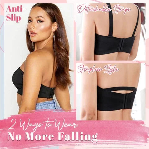 Plussize Comfortable Strapless Bra