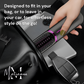 Winter Styling Essential | Wireless Straightening Comb with Ceramic Heat