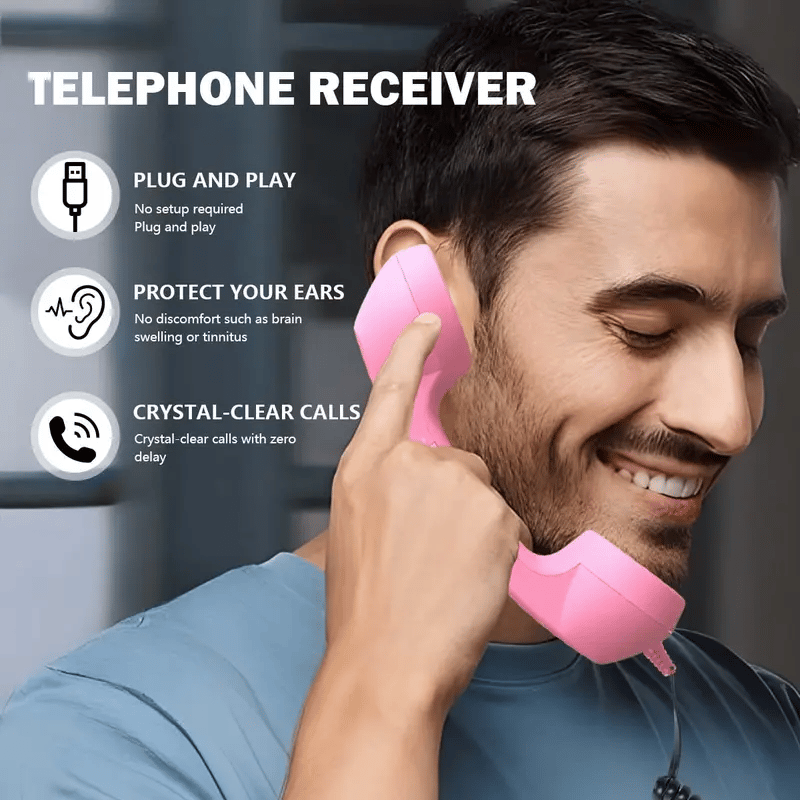 🤣📞Vintage Retro Telephone Handset ✨The most unique gift! Perfect forLovers of ceremonial occasions🎄