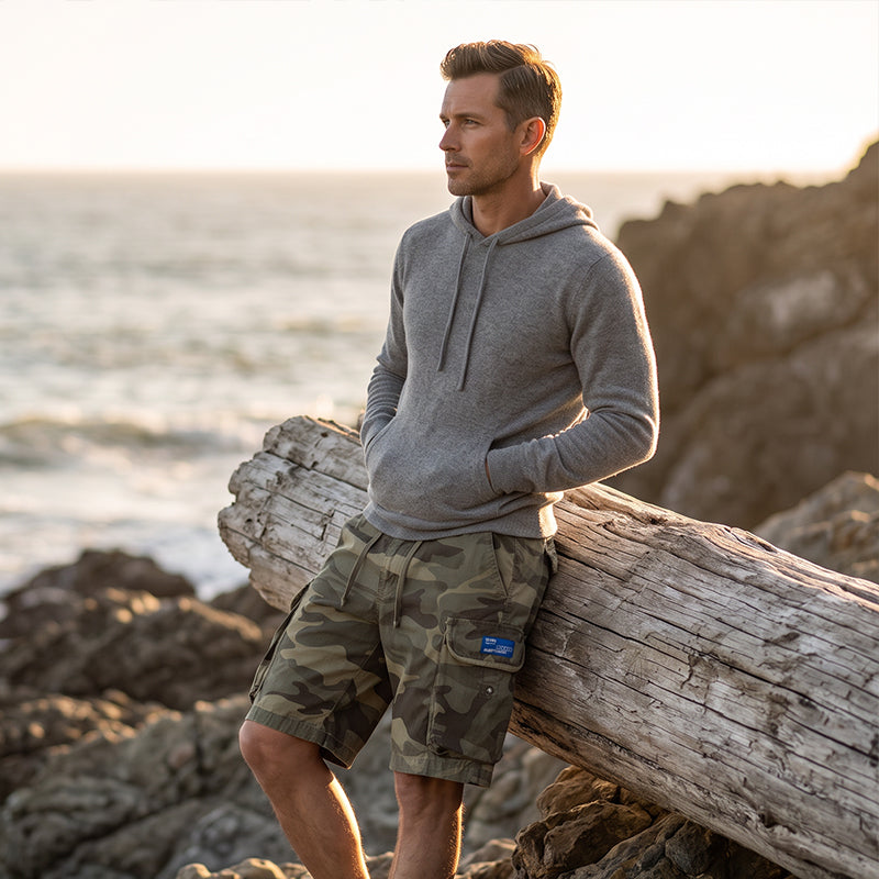🩳 LIMITED-TIME 52% OFF! ✨ Men's Casual Relaxed Fit Cargo Shorts – Multi-Pockets, Breathable, Rugged 🌲
